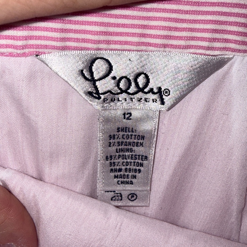 Lilly Pulitzer Pink A-Line Skirt - Picture 2 of 7
